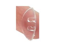 ASKANA 3 Pairs Soft Clear Push in Push on Silicone Nose Pads Nosepads for Porsche Frames