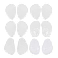 HEALLILY 6 Pairs Ball of Foot Cushions Foot Cushions Shoe Insoles Non-Slip Insoles Gel Pads Foot Pads Forefoot Pad Cushions for Girls Women