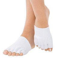 Gent House Gel-Lined Compression Toe Separating Socks Heel Pain Relief, 1 Pair