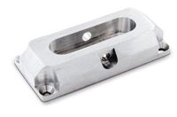 H3R Performance BMF01B Brushed Billet Flat Surface Fire Extinguisher Mount by H3R Performance