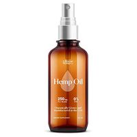 Hemp Oil by The Rescue Hemp Co. | Pain Relief, Stress Support, Anti Anxiety | Few Sprays Keeps Pain Away | 250mg