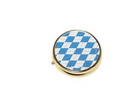 Ezy Dose Diamond Cut Round Pill Case