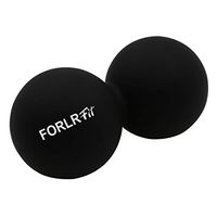FORLRFIT Double Lacrosse Massage Ball-Peanut Massage Ball & Muscle Roller for Relieving Muscle Pain and Body Tension,Myofascial Release,Muscle Knots, Physical Therapy,Deep Tissue,Yoga,Crossfit