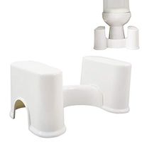 CJY Toilet Assistance Step Stool Adults, Portable and Anti-Slip Toddler Step Stools Perfect for Potty Training, Bathroom, Bedroom and Kitchen Use for Children (7")