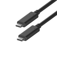 4XEM USB-C to USB-C Cable M/M USB 3.1 Gen 2 10GBPS 10Ft Black - 10 ft USB Data Transfer Cable for P