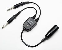 AMPLIFIED IMPEDANCE CONVERTER/Low (Military) to High (general aviation)