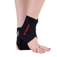 Escolourful 1 Pair Self-Heating Magnetic Therapy Ankle Brace Support Heating Protection Belt