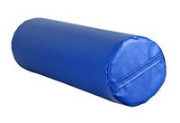 CanDo 31-2014S Positioning Roll, Foam with Vinyl Cover, Soft, 36" x 10" Diameter, Royal Blue