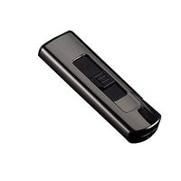 Angelduck Electronic Lighter, Grocery House USB Touch Ignition Lighter, Double Sided Lighter, Windproof Plasma Lighter for Candle, Cigarette Power Indicator Flameless (Black)