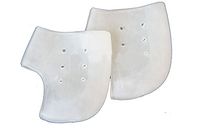 Cracked Heels Relief Protective Silicone Gel Sleeves for Heel Pain or Plantar Fasciitis, Bruised Foot, Softens Sore Dry Heels Relieves Pain of Sore Feet