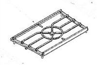 Whirlpool Part Number 8285881CB: Grate, Center (Black)