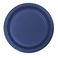 Club Pack of 240 Navy Blue Disposable Paper Party Banquet Dinner Plates 9"