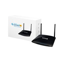 Lemorele New EZCast pro box Wireless Display dongle builds-in 10M/100M ethernet Support split display,black