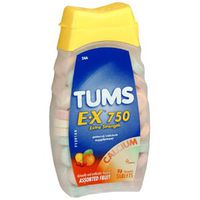 Special pack of 6 TUMS E-X 750 ASSORTED BERRIES 96 Tablets