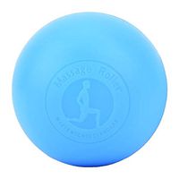 Woyisisi Silicone Massage Ball Round Shape Silicone Massage Roller Body Massage Ball Fitness Muscle Relax Tool(Sky Blue)