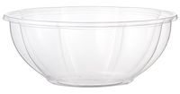 World Centric's 100% Biodegradable, 100% Compostable 24 Ounce Clear PLA Salad Bowl (Case of 600)
