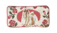 123 Creations C279EG-3.5x7 in. A Maltese Petit-Point Eyeglass Case