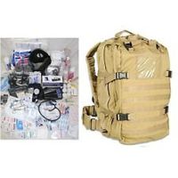 Elite First Aid Stomp Medical Back Pack (Tan)