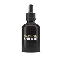 Peak85 Shilajit - Liquid Dropper | 1 Month Supply | Gold-Grade, Lab-Tested, 55% Natural Fulvic Acid -