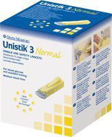 Unistik 3 Normal, 23G, 1.8Mm, Lancing Device,50/Bx