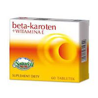 Beta Carotene + Vitamin E - 60 Tablets - is Recommended for Those who Want to Pamper Their Skin, Also in The Summertime