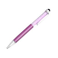 2 in 1 Crystal Diamond Stylus Pen+Ball Point Pen Function for Touch Screen Exquisitely Designed Durable