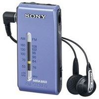 Sony FM Stereo / AM radio Blue pocketable SRF-S86 / L