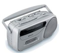 Vextra Cassette Tape Player Recorder with AM/FM Radio AC/DC Operation