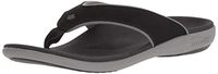 Spenco Women's Yumi Plus Sandal, Onyx, 7 Wide US