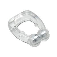 Wanclik Stop snoring Nose Clip Silicone Magnetic Prevent snoring Professional Relief of snoring Symptoms Health Care for Men and Women (Transparent, A)