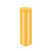 Slendima 100 Pcs Solid Color Disposable PE Trash Bags,Home Office Thickened Garbage Rubbish Waste Trash Bags Yellow