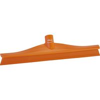 Vikan 71407 Rubber Polypropylene Frame Single Blade Squeegee, 16", Orange