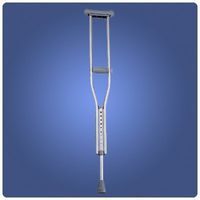 Invacare Quick-Change Crutches Adult. For patients 5' 1 - 5' 8 Height adjusts 43 - 50. Weighs 3lbs 8oz. by Invacare
