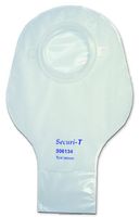 Securi-T Two-Piece Drainable Pouch, Securi-T Drn Pch 6 in 1.75 Trn, (1 BOX, 10 EACH)