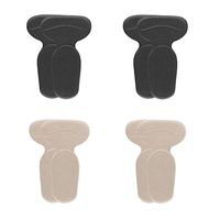 Heel Cushion Inserts for Women and Men,Heel Grips Shoe Pads for Shoes Too Big Loose Shoes, Self-Adhesive Shoe Insoles Foot Care Protector Prevent Heel Slipping, Rubbing, 6 Pairs (2 Colors=4 Pairs)