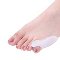 ZaxSota 2 Pairs, Toe Separator Pinkie Toe Tailors Bunion Pain Relief Pads With Premium Gel Cushions