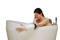 Arm Cast Protector for Adult Shower, Waterproof Reusable Shower Bandage and Cast Protector Best Arm Watertight Protection to Broken Hands, Wrists, Fingers for Wounds & Burns (Short Arm)