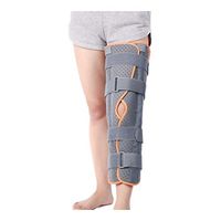 Knee Immobilizer，Knee Support Brace Adjustable Straps Knee Wrap Full Leg Brace Suitable For Knee Post-Pre-operation & Surgery Recovery Relieves ACL, LCL, MCL, Meniscus Tear, Arthritis, Tendonitis Pain