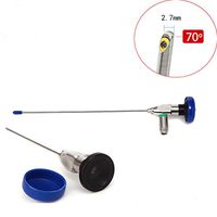 funwill ø2.7x108mm Sinus Ear Scope Mirror Compatible for Storz Wolf Olympus (70°)