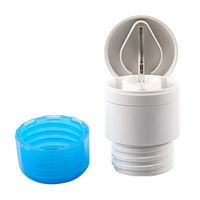 Moligh doll 2-in-1 Function Round Pill Cutter Crusher Powder Tablet Medicine Tablets Cut Splitter Grinder Divider Blue & White
