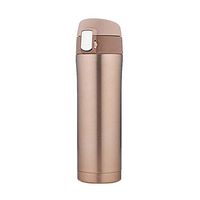 ZHENQ Stainless Steel ml Thermos Bottle Thermos Drinking Water Kettle Thermos Mug Solid Color Using Stainless Steel and Vacuum Technology, Clean and hygienic (Color : A)