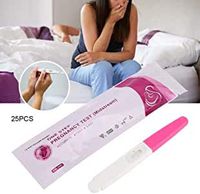 Ultrasensitive 25 Units Pregnancy Test, Ovulation and Pregnancy Test, Early Early Detection, High Reliability Pregnancy Test Results in Less than 3 Minutes for the home (pink)