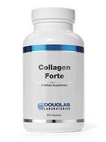 Douglas Laboratories - Collagen Forte Capsules - Vitamin C, L-Lysine, and L-Proline to Support Healthy Collagen Synthesis - 300 Capsules