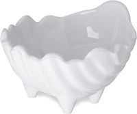 Carlisle 033802 SAN Sea Shell Sauce Cup, 2-Ounce Capacity, 1.93" Height, White (Case of 48)