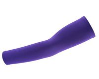SEADEAR Winter Sport Anti UV Sun Protection Arm Sleeve Arm Compression Sleeves Cover Warmer Cooler(Purple)