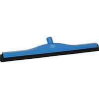 Vikan 77543 Fixed Head Squeegee, Foam Rubber, Polypropylene Frame, 24", Blue