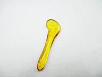 Us.online911 Quality Natural Crystal Guasha Scraping Massage Tools for Face & Eyes SPA Acupuncture Therapy Trigger Point Treatment (Yollow)
