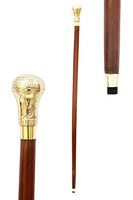 Brass Nautical Walking Stick Style Beautiful Walking Wooden Cane Men Strong Sturdy Wood Walking Stick