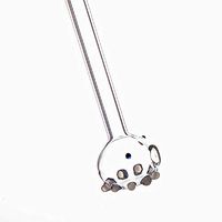 JpGdn 9 Colors 7.9inchesx8mm Octopus Straight Glass Straws Reusable Heat-resistant Drinking Straw for Milkshake Smoothie Juice Non-toxic BPA-free 9 Pack With 2 Cleaning Brushes