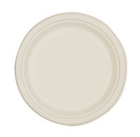 Green2 100% Tree Free White Plates, 8.86 Inch, 500 Count